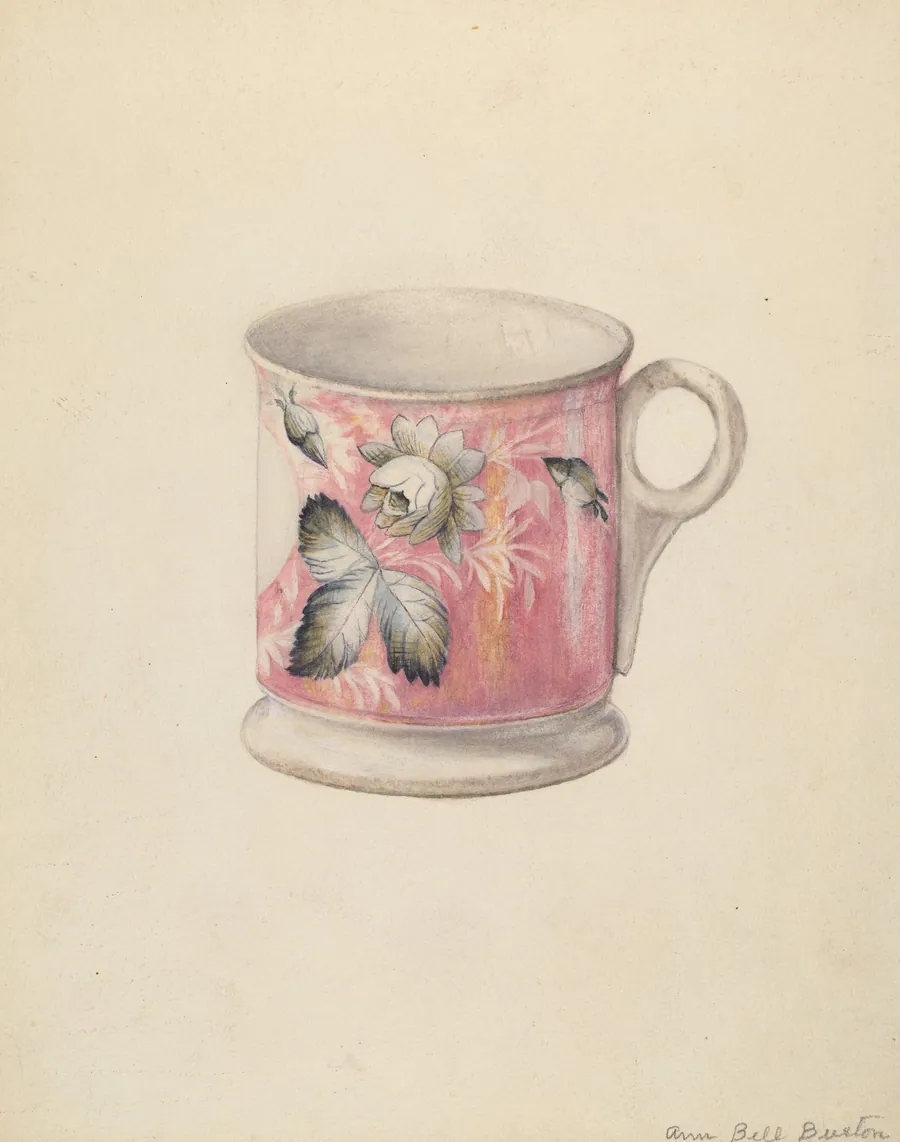 Shaving Mug by Mary Ann Burton