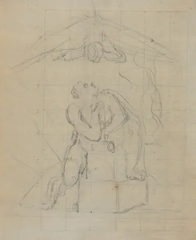 Los and His Spectre [verso]