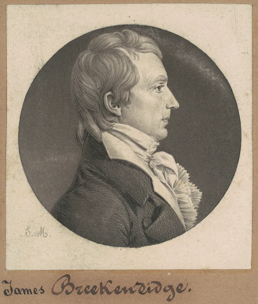 James Breckinridge by Charles B. J. Févret de Saint-Mémin