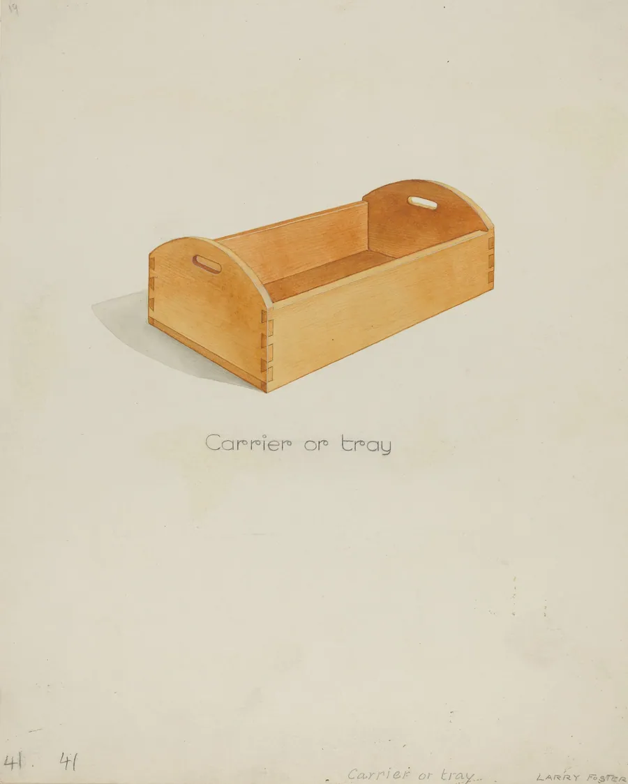 Shaker Tray by Lawrence Foster