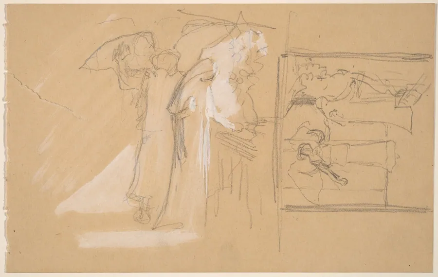 Studies for a Panel by Charles Sprague Pearce