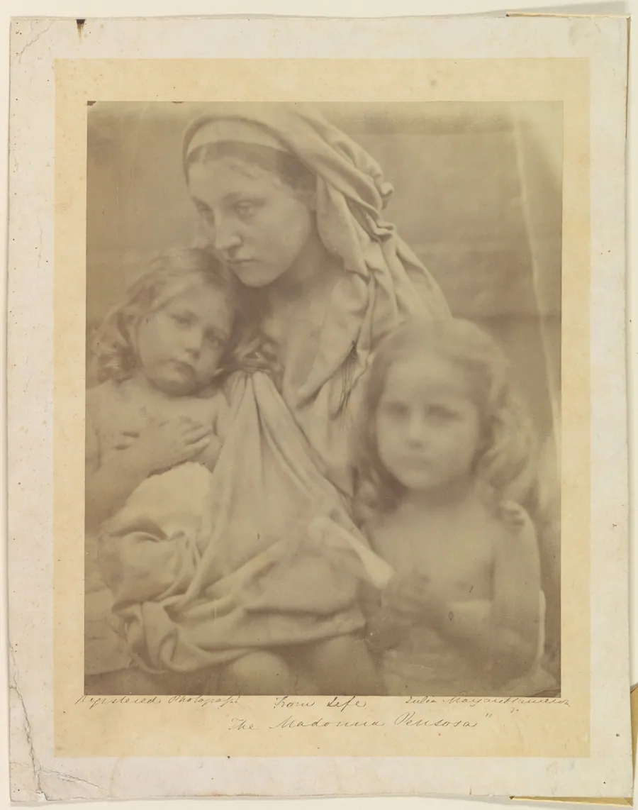 The Madonna Penserosa by Julia Margaret Cameron