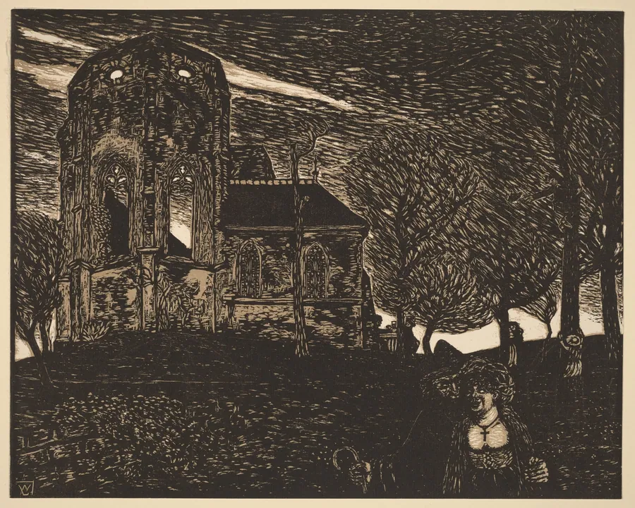 Springtime Storm by Wilhelm Laage