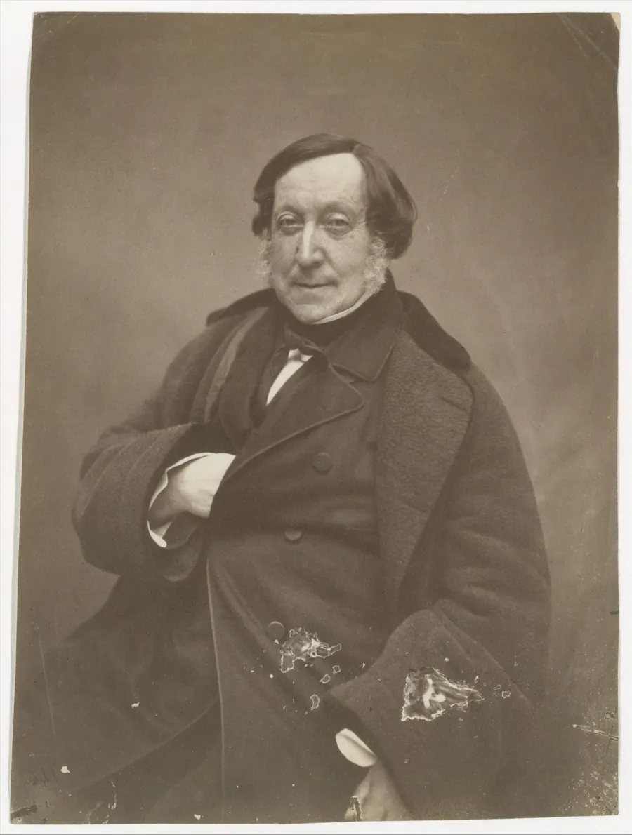 Gioacchino Rossini by Nadar