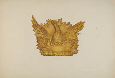 Ornamental Wood Carving: Eagle