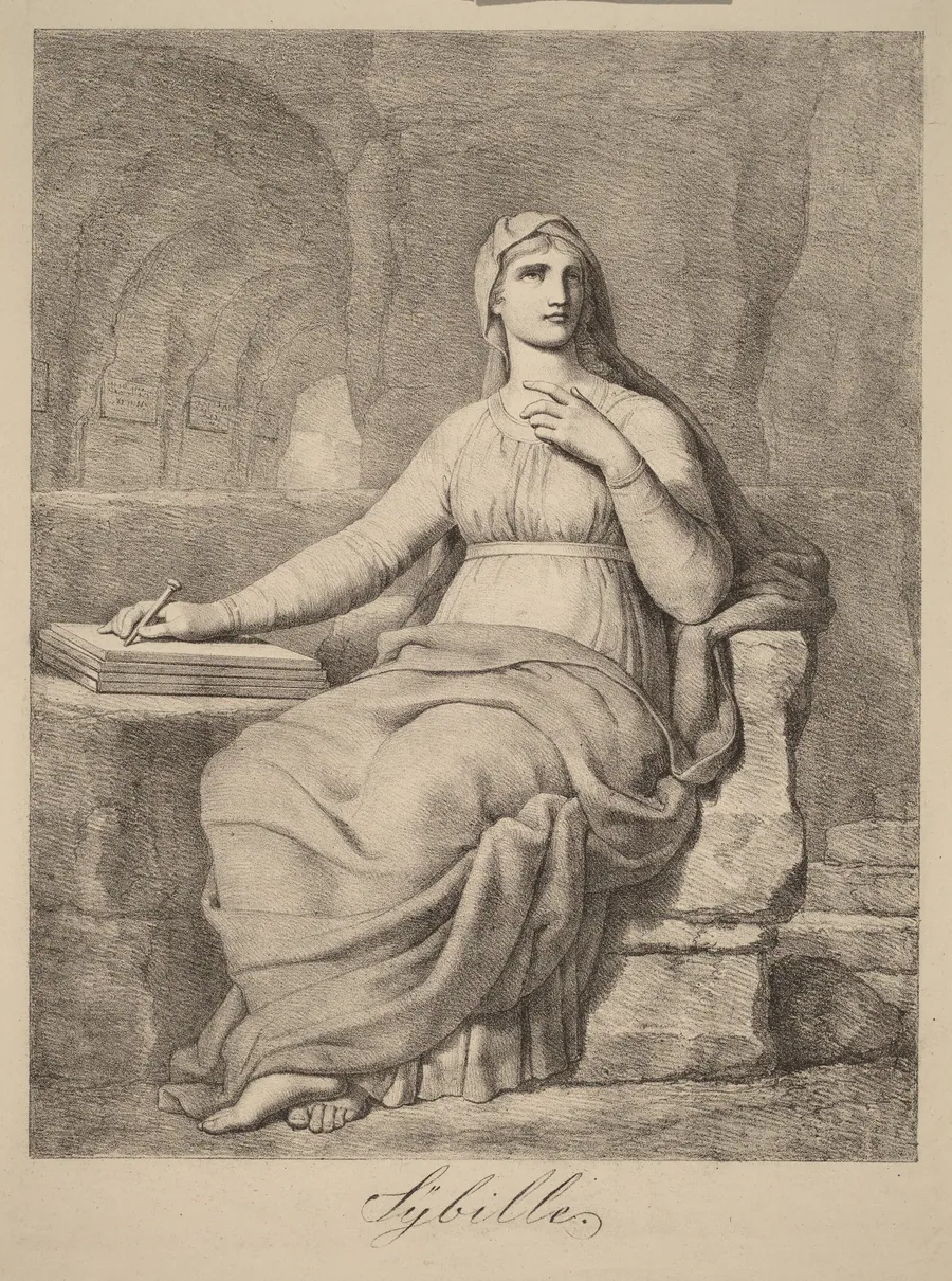 Sibylle (Sibyl) by Simon Petrus Klotz