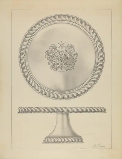Silver Tazza