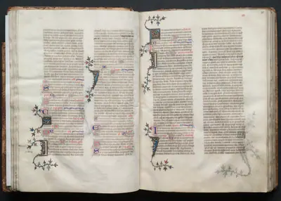 The Gotha Missal:  Fol. 34v, Text