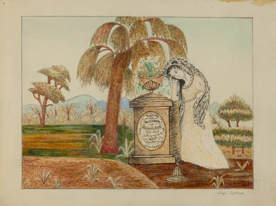Embroidered Picture by John Oster