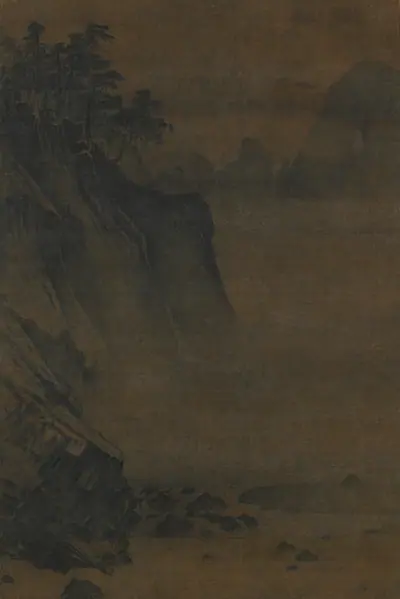 Rapids in a mountain valley