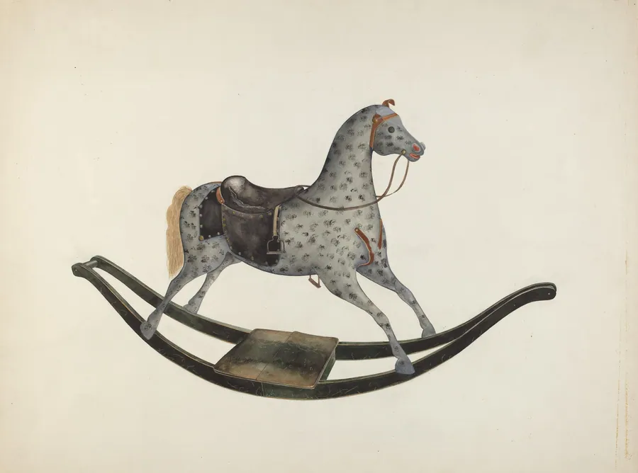 Hobby Horse by Wilbur M Rice