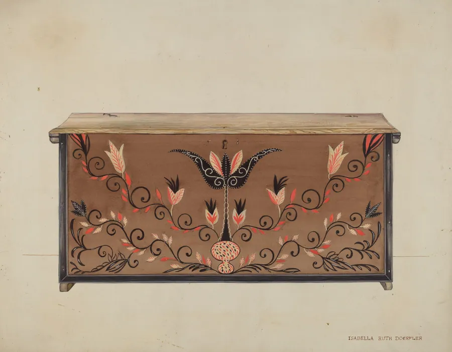 Guilford Blanket Chest by Isabella Ruth Doerfler