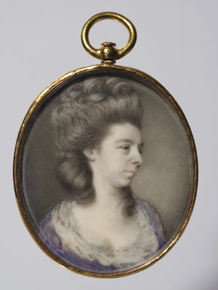 Portrait of a Woman by The Artist "V"