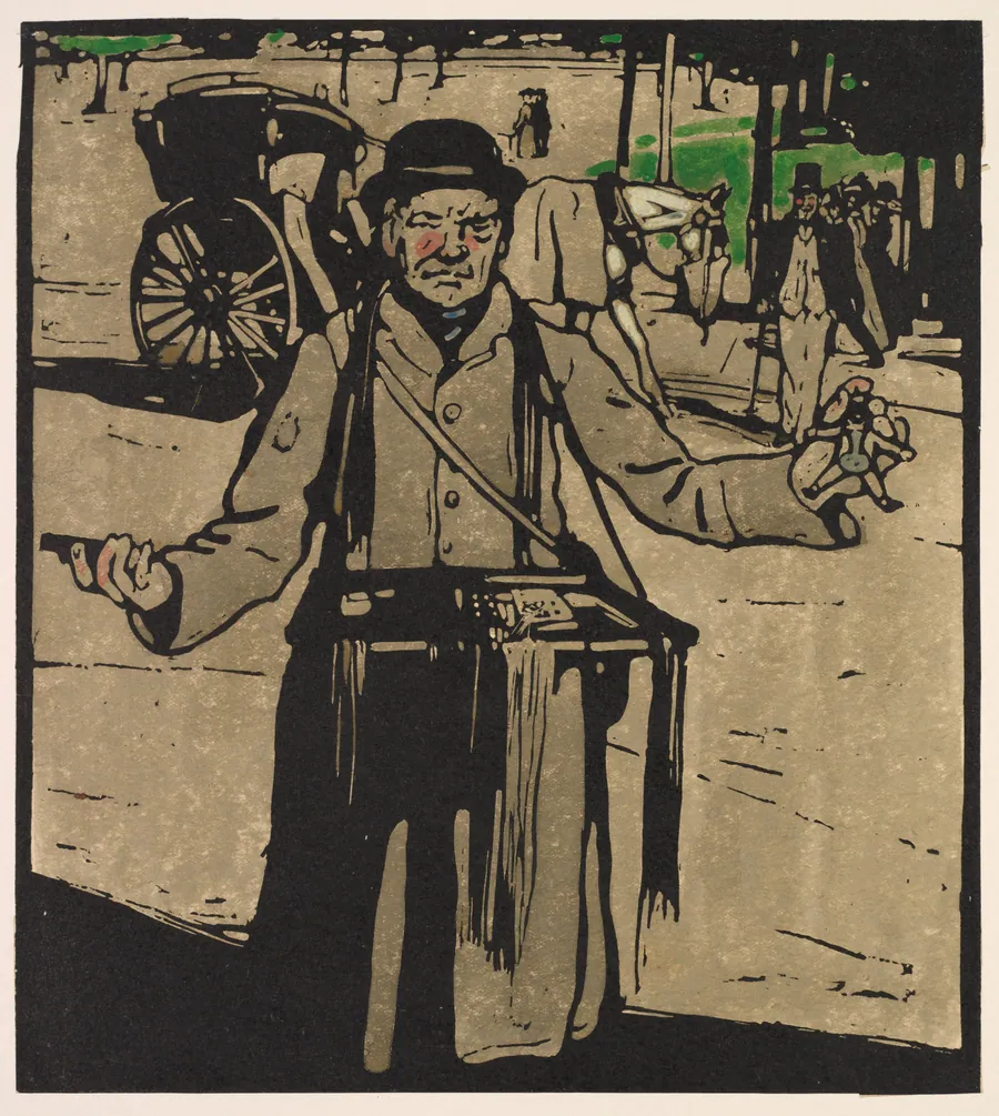 London Types: Hawker by William Nicholson