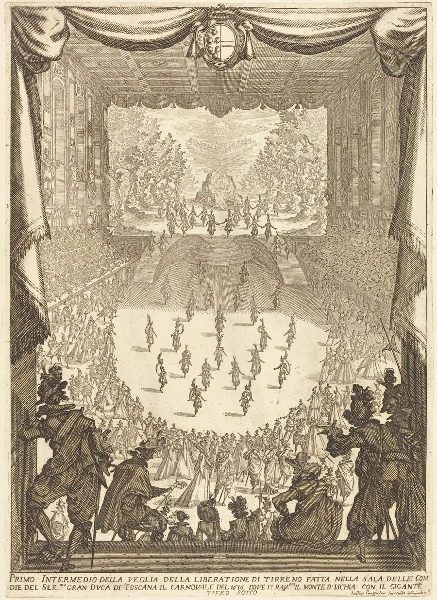 First Intermezzo by Jacques Callot
