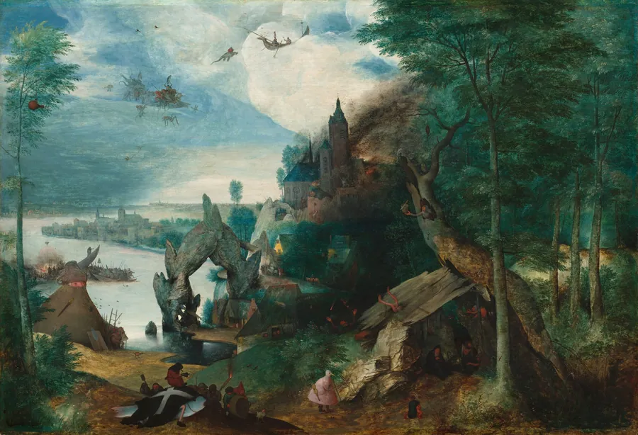 The Temptation of Saint Anthony by Anonymous Artist