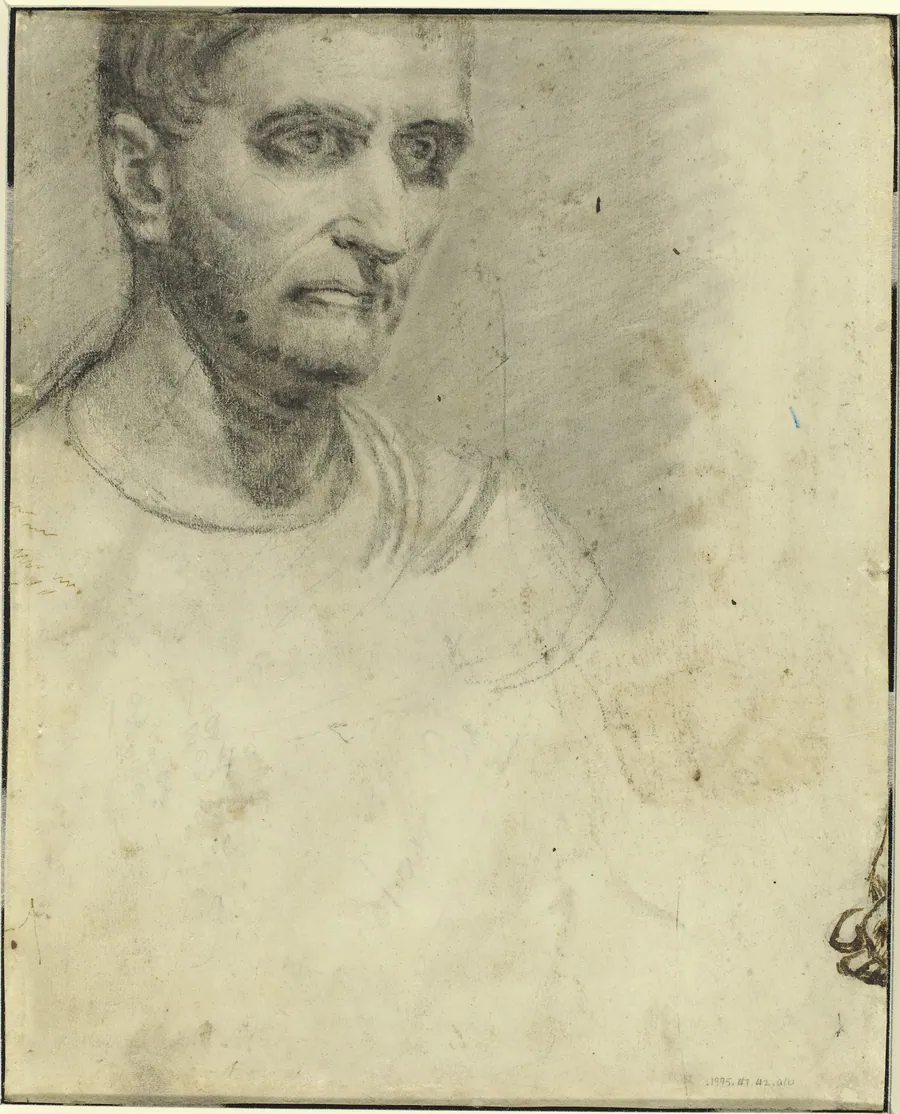 Study of a Man [verso] by Théodore Gericault