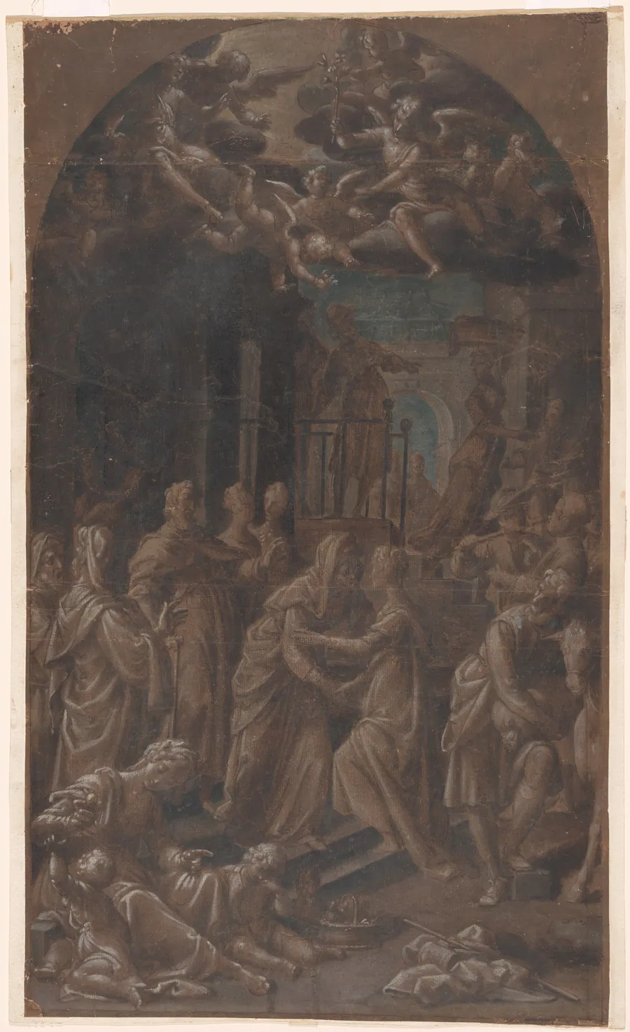 The Visitation by Aurelio Lomi