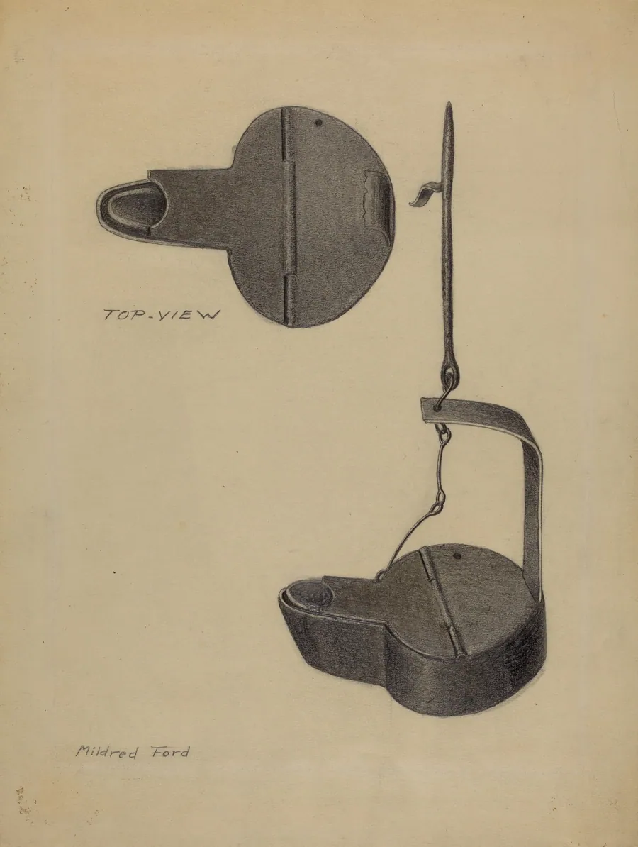 Betty Lamp by Mildred Ford