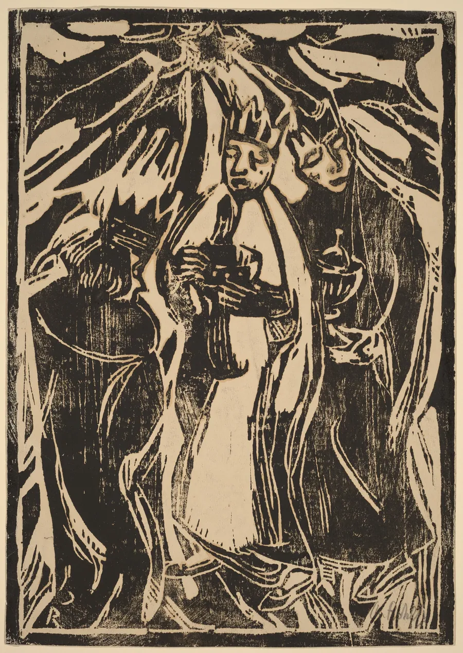 The Magi by Christian Rohlfs