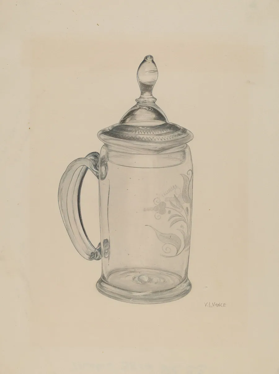 Covered Mug by V.L. Vance