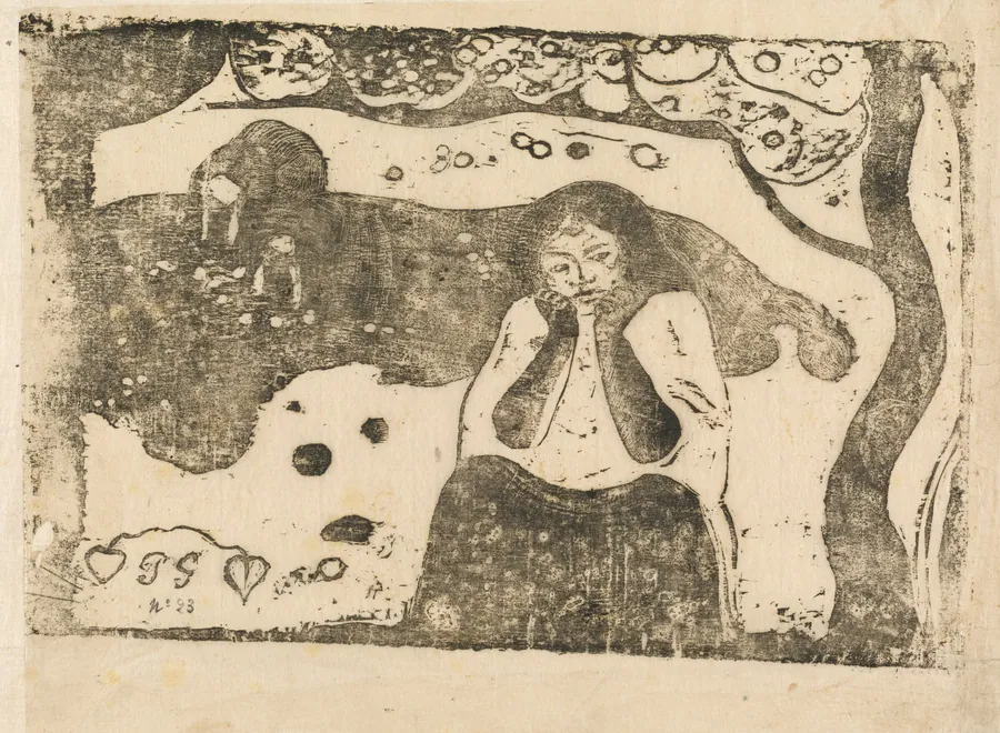 Human Misery (Misères humaines) by Paul Gauguin