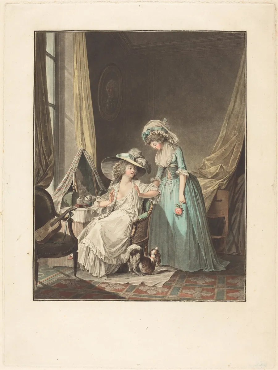 L'aveu difficile (The Difficult Confession) by Jean-François Janinet