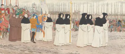 The Maid in Armor on Horseback (Joan of Arc series: III)