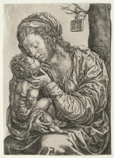 The Virgin Seated at the Foot of a Tree