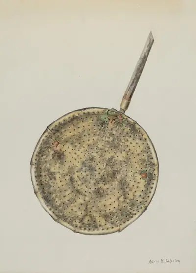 Brass Sugar Skimmer