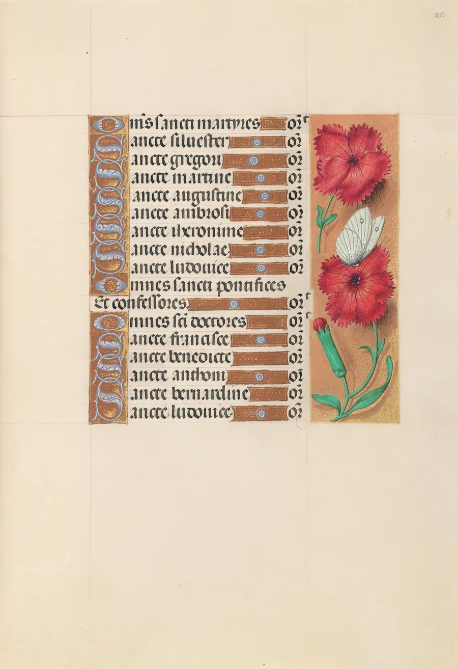 Hours of Queen Isabella the Catholic, Queen of Spain:  Fol. 212r by Master of the First Prayerbook of Maximillian