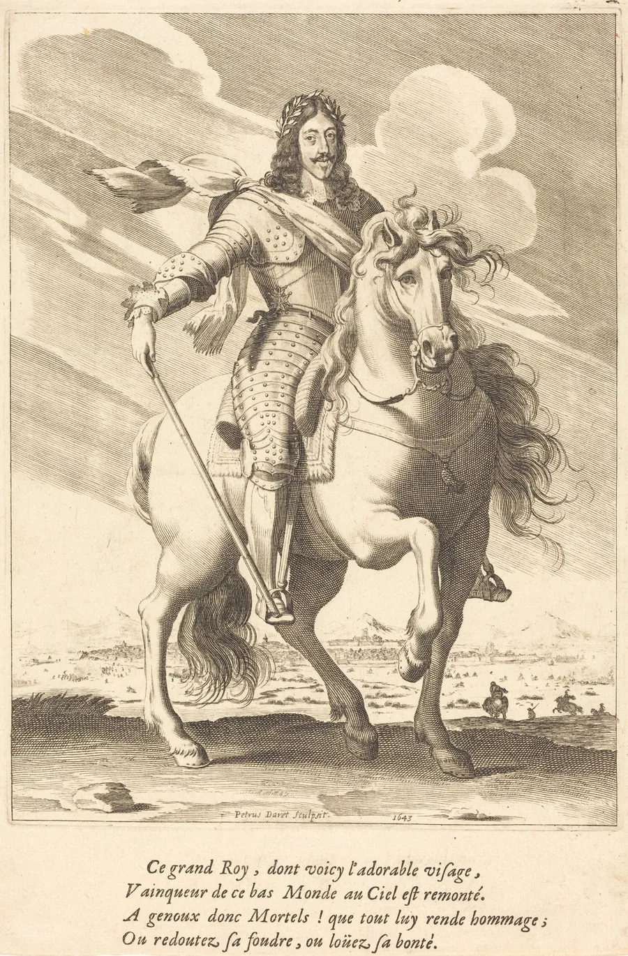 Louis XIII by Pierre Daret de Cazeneuve