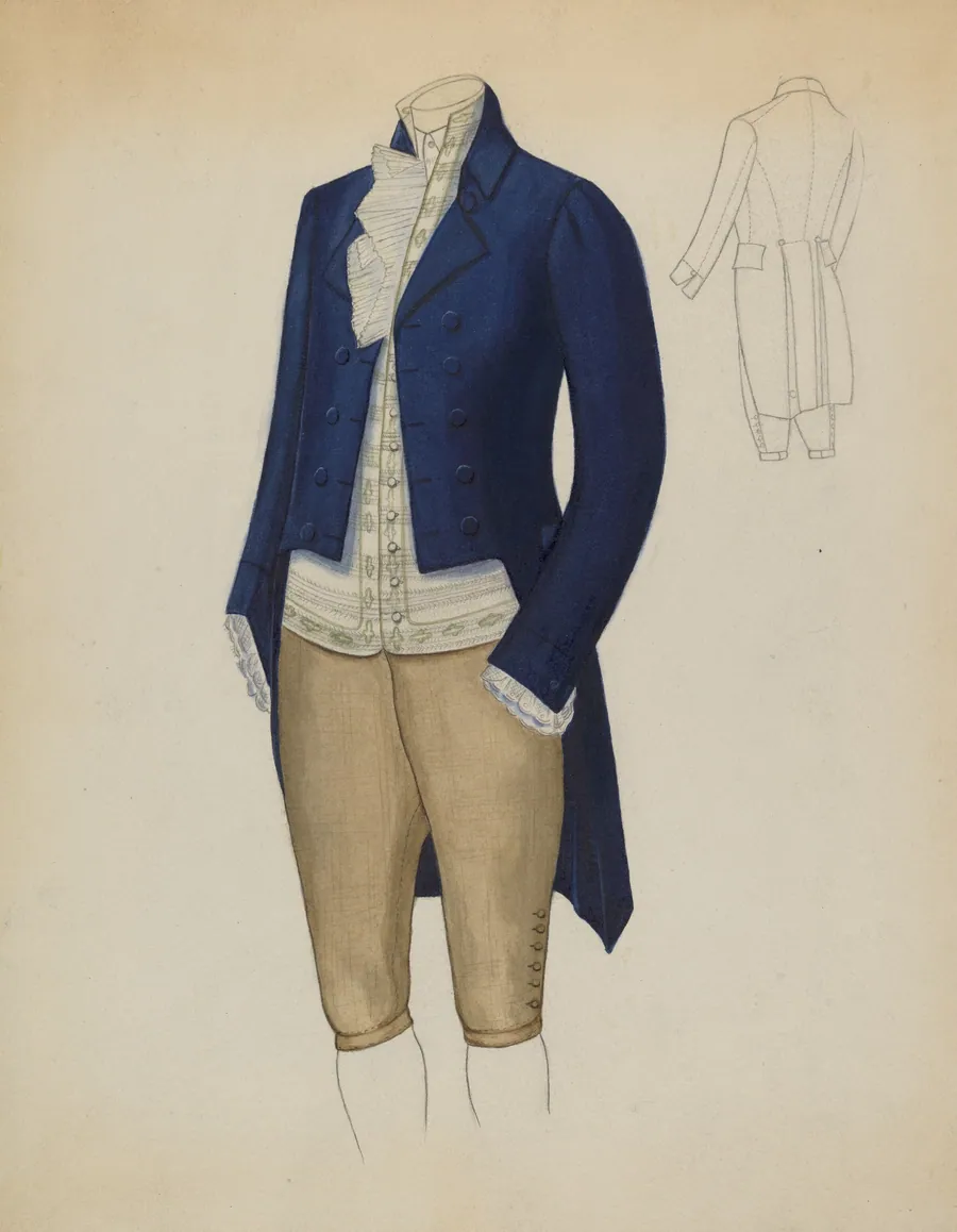Man's Suit by Esther Hansen