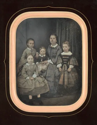 [Woman with Four Children]