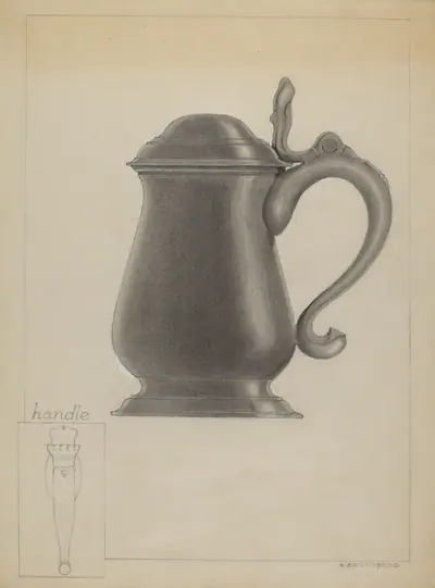 Pewter Tankard