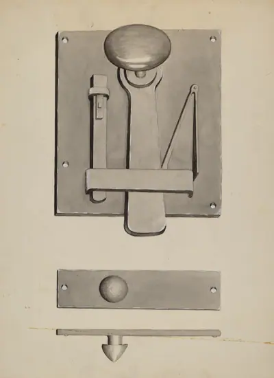 Combination Latch/Lock