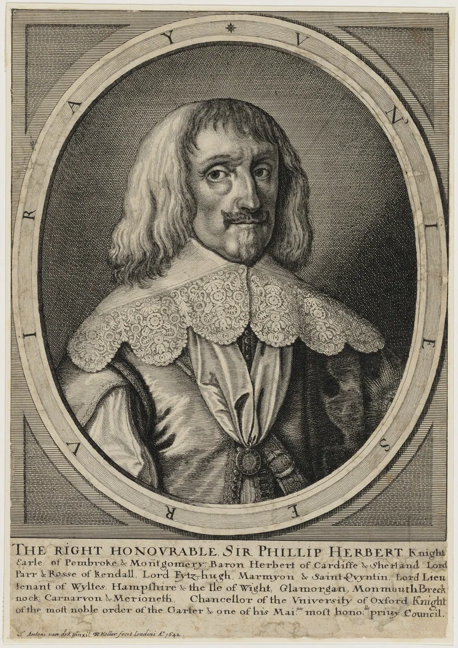 Philip Herbert, Fourth Earl of Pembroke by Wenceslaus Hollar