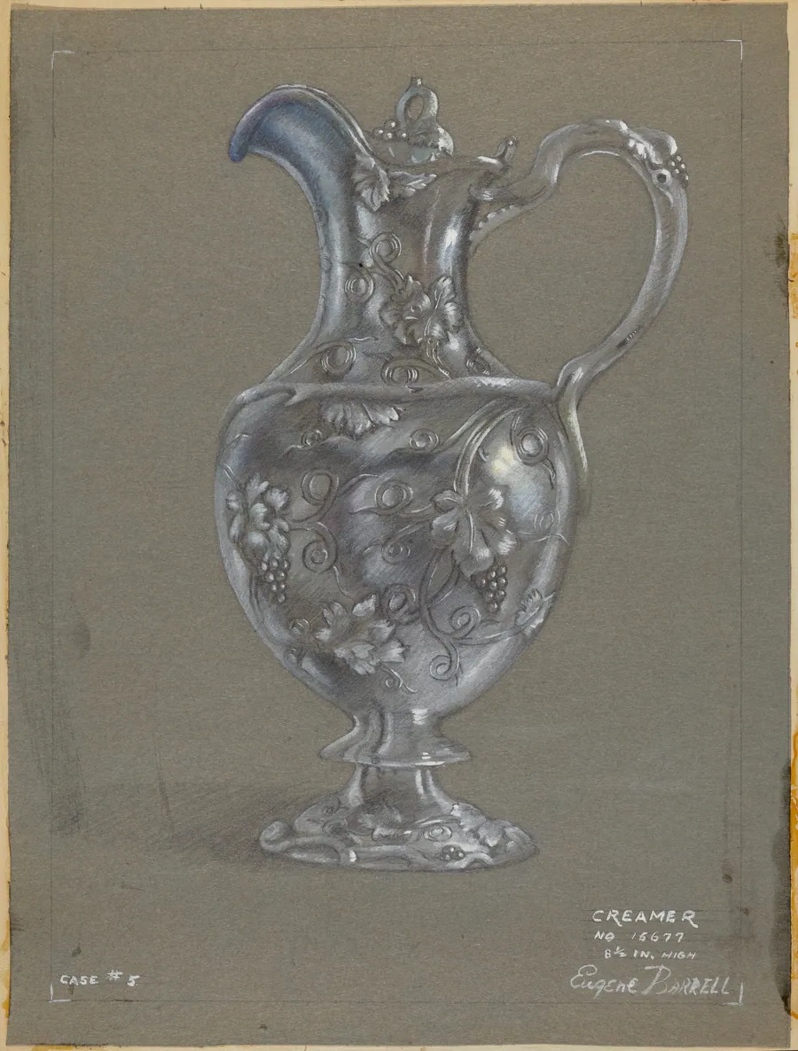 Silver Creamer by Eugene Barrell