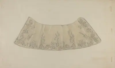 Embroidered Lace Collar