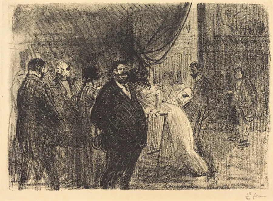 Salle de jeu (Gambling Room) by Jean-Louis Forain