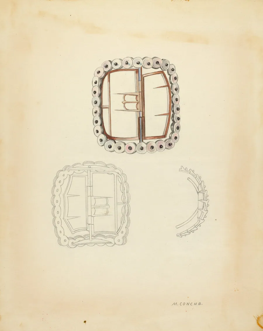 Shoe Buckle by Margaret Concha