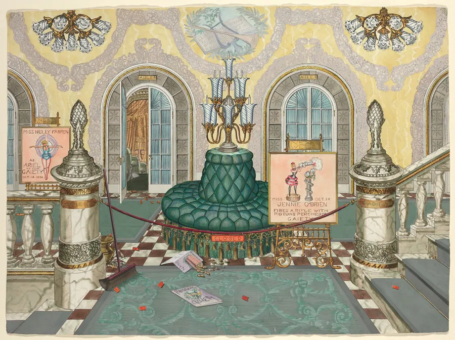 Theatre Lobby by Perkins Harnly