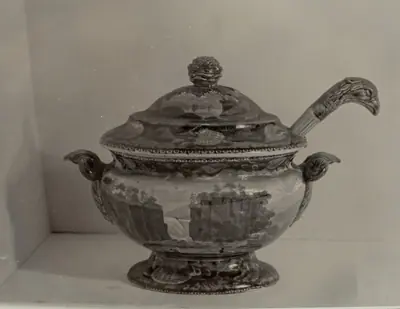 Soup Tureen - "Southern Passaic Falls"