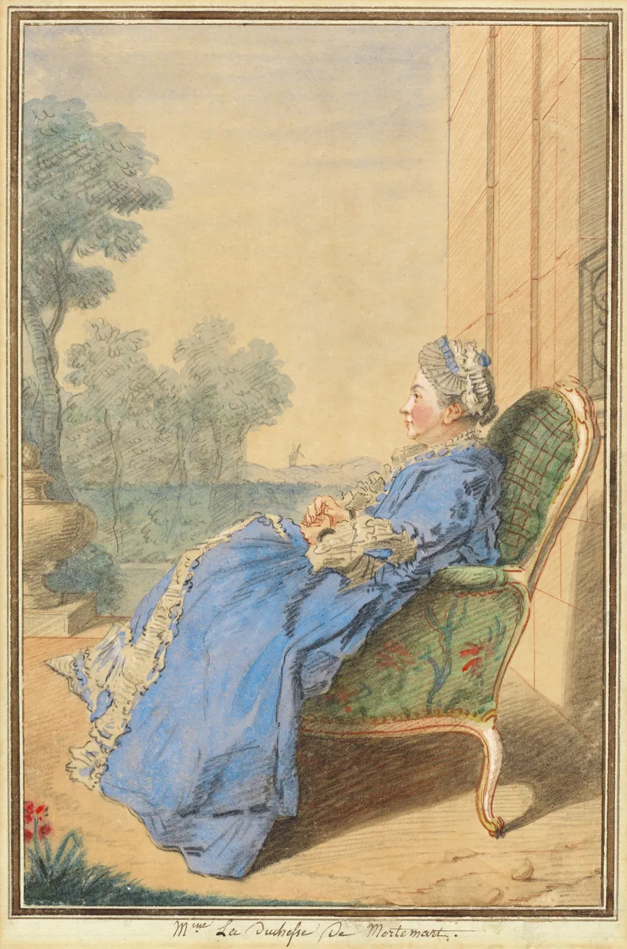 Madame La Duchesse de Mortemart by French 18th/19th Century