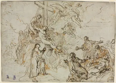 The Deposition (verso)