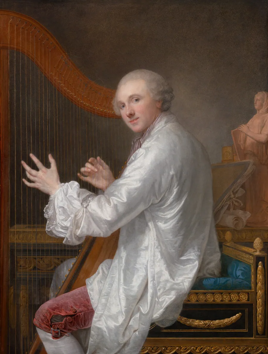 Ange Laurent de La Live de Jully by Jean-Baptiste Greuze