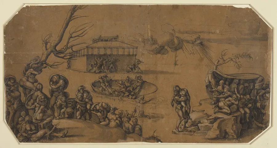 The Flood by Georg Pencz