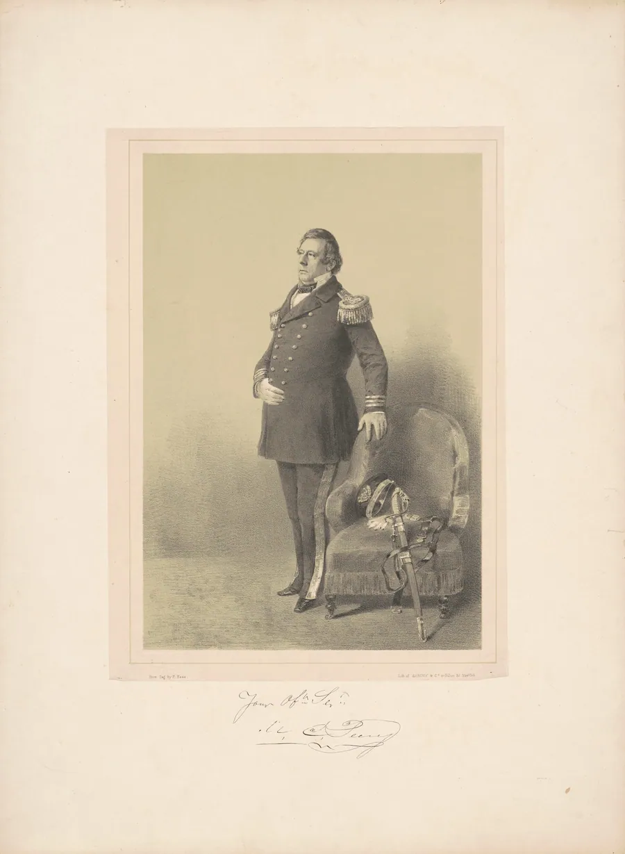 Commodore M. C. Perry by William Heine