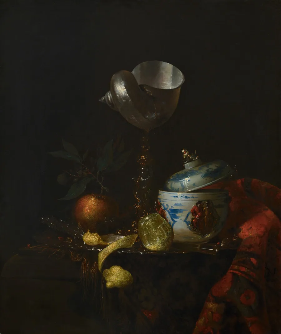 Still Life with Nautilus Cup by Anonymous Artist