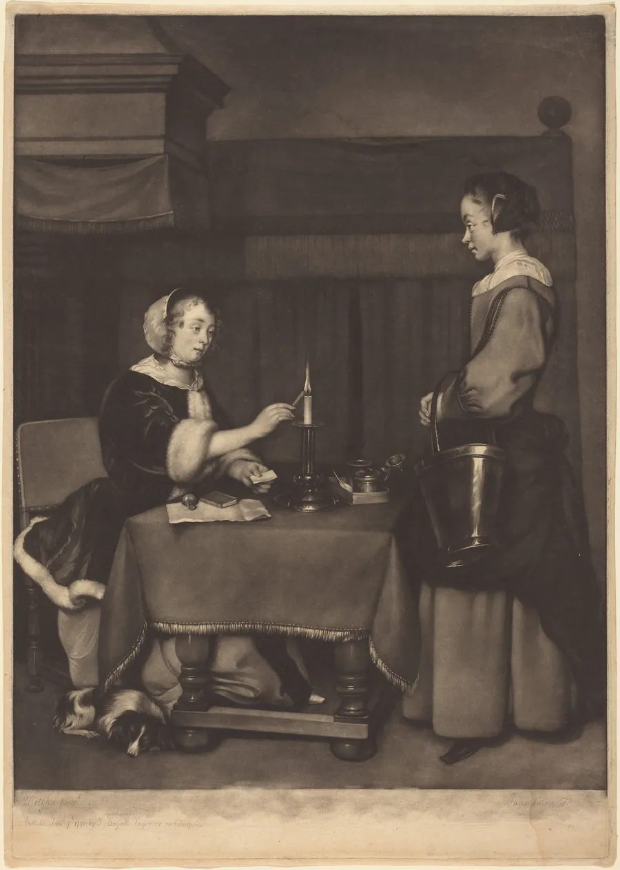 The Female Correspondent by John Boydell